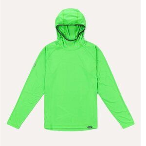 Truewerk B1 Sun Hoodie Long Sleeve Viz Green Neon Men's L